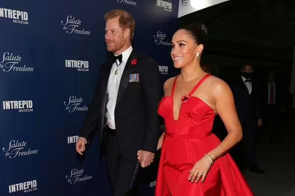 Prince Harry and Meghan Markle did not attend the Met Gala (Image: Getty)