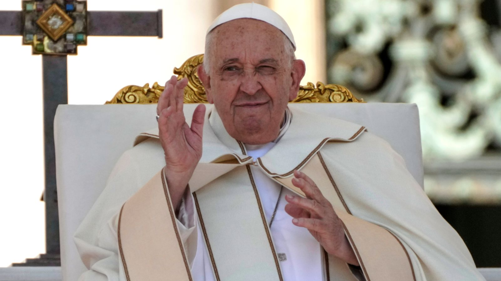 Pope Francis. Pic: AP UAE Breaking 